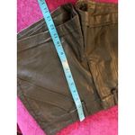 French Connection Albany Faux Leather Shorts Black Size US 6 90s BIKER GOTH Photo 3