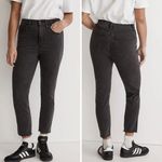 Madewell NEW Petite Stovepipe Jeans in Banberry Wash: Raw-Hem, P28 Photo 1