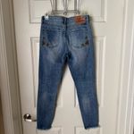 Lucky Brand  Ava Skinny Ankle Gallup Embroidered Floral Distressed Jeans … Photo 2