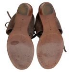 Frye  Leather Sofia Tie On Lace Up Heeled Sandals Brown Size 9.5 Photo 6