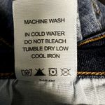 Judy Blue Bleach Splash Boyfriend Fit Jeans High Rise Denim Cuffed Blue 11/30 Photo 4