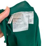 Reformation Juliette Sweetheart Corset Thigh Slit Midi Dress in Emerald Green Photo 12