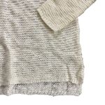 Hippie Rose  white knit sweater long sleeve size M lace back Photo 2