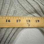 Sundance  Grey Ribbed Turtleneck Sweater Womens XL Stretch Preppy Fitted Classic Photo 9