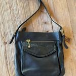 Fossil  vintage bucket bag / Leather / Gold Hardware Black Photo 0