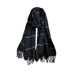Blanket Shawl/ Scarf Black Photo 2