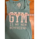 Womens So Motivational Workout Small Tank Top Blue Photo 5