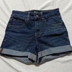 Women's AERO Denim Shorts Size 0 Blue Photo 0