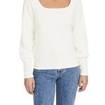 Madewell  Floral Jacquard Square-Neck Top SIZE XS Photo 0