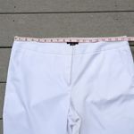 Metaphor NWT  Sateen White Ankle Pants | White Ankle Pants Photo 3