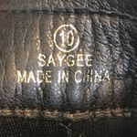 Taryn Rose Taryn by  Women’s Black Vegan Faux Leather Heeled Ankle Boots Photo 8