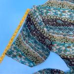 Lane Bryant  Floral V-Neck Faux Wrap Midi Dress Blue 16 Photo 9