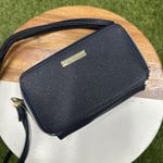 Adrienne Vittadini  Charging Wallet Crossbody RFID Protection NAVY SAFFIANO‎ Photo 0