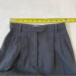 Giorgio Armani Vintage 80s 90s Dark Grey 100% Wool Balloon Trousers Pants Size 2 Photo 4