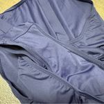 ANDIE Swim Womens Montauk Bathing Suit One Piece Swimsuit Navy Blue Large L Photo 5