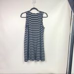 One Clothing  Med Black/White Striped A-line Dress Photo 1