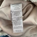 Theia Textured Silver Iridescent Strapless Metallic Dress Strapless size 14 Photo 6