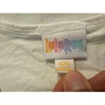 LuLaRoe Womens Blouse Top Tank Sz XXS White Sleeveless Casual Classic Minimalist Photo 4