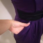 Wet Seal *5/$25 Sale* Strapless Royal purple cocktail dress with POCKETS Photo 3