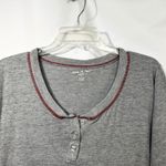 Dreams Co Roamans Plus Size 18W 20W Nightgown Gray Sleep Shirt Short Sleeve 448 Gray Photo 3