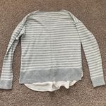 Lucky Brand womens v neck striped sweater-layered Photo 4