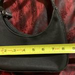 EUC mini black evening purse with silvery sheen Photo 3