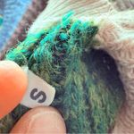 Vintage rare north folk long sleeve nortic sweater shirt comfort outdoors retro Green Photo 3