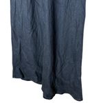 Flax  Women’s Sz Small Linen Long Dress Sleeveless Asymmetrical Hem Photo 4