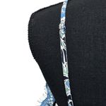 Veronica Beard Gil Silk Cami Tank Blue Floral Lace Trim Lingerie For Day Size 8 Photo 5