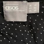 ASOS  Size 10 Chiffon Floral Print Patchwork Maxi Dress Boho FLAW Photo 2