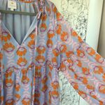 J.marie floral tiered long sleeve dress Blue Size L Photo 7