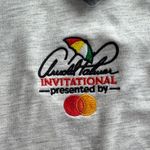Aleaf USA Gray Crewneck High Low Arnold Palmer International Long Sleeve Tee Size M Photo 2