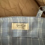 John Galt Blue And  White Plaid Dress Photo 1
