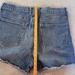 Celebrity Pink Conrad Blue Jean Shorts with Frayed Hem Size17/33 Photo 5