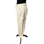 superdown  Off White Cargo Jogger Pant Size 26 Cotton Baggy Carpenter $78 NEW Photo 8