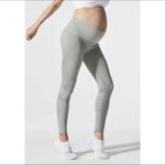 Blanqi Dove Grey Hipster Contour Legging size M NWT Maternity or post‎ partum Gray Photo 2