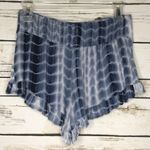 Sans Souci π Tie Dye Ruffle Short Shorts Size M Photo 2