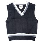 Urban Outfitters  BDG Ronnie Cropped Black Knit Vest Medium Photo 0