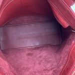 Coach Vintage Red Leather Soho Lafayette Tote Shoulder Bag Made In US W Tag 4140 Photo 11