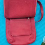 Coach VINTAGE Shoulder Red Bag Leather 9135 Photo 5