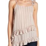 Ro & De  NWT Asymmetrical Ruffle Top Size Small Photo 0