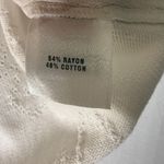 St. John‎ Sport White Crop Sleeveless Shell Sweater Large Photo 5