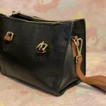 Voight by Valentina Valentina designer vintage italian premium pebbled leather handbag (unused) Photo 0