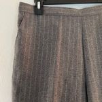 Alfred Dunner Pants Gray Pinstripe St. Regis Pull On Flat Front 14P NWT Tik-Tok Photo 3