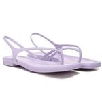 Vince  Deana Leather‎ Strappy Sandal Lilac 8.5 Purple Flip Flops Photo 3
