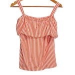 J.Crew Women's Striped Off Shoulder Top Size XXS Photo 2