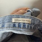 frame denim FRAME Women’s Le Super High Rise Denim Shorts in Rhode Blue Size 27 Photo 12