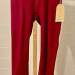 Blogilates Women's Burgundy High Waist V Photo 0