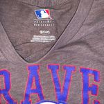 Atlanta Braves T Shirt Gray Photo 5
