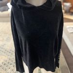 Juicy Couture Women's Black Label Gothic Velour Sequined Hoodie Pullover Hooded Photo 4